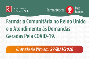 Farmacêuticos pelo Mundo - Diálogo 02: Farmácia Comunitária no Reino Unido e o Atendimento às Demandas geradas pela COVID-19