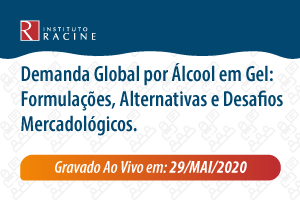 Palestra: Demanda Global por Álcool em Gel: Formulações, Alternativas e Desafios Mercadológicos