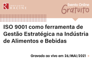 Palestra: ISO 9001 como ferramenta de Gestão Estratégica na Indústria de Alimentos e Bebidas