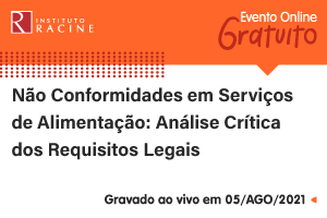 Palestra: Não Conformidades em Serviços de Alimentação - Análise Crítica dos Requisitos Legais