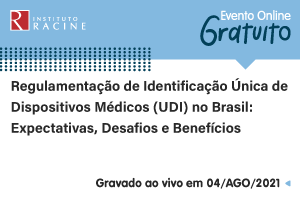 Palestra: Regulamentação de Identificação Única de Dispositivos Médicos (UDI) no Brasil - Expectativas, Desafios e Benefícios